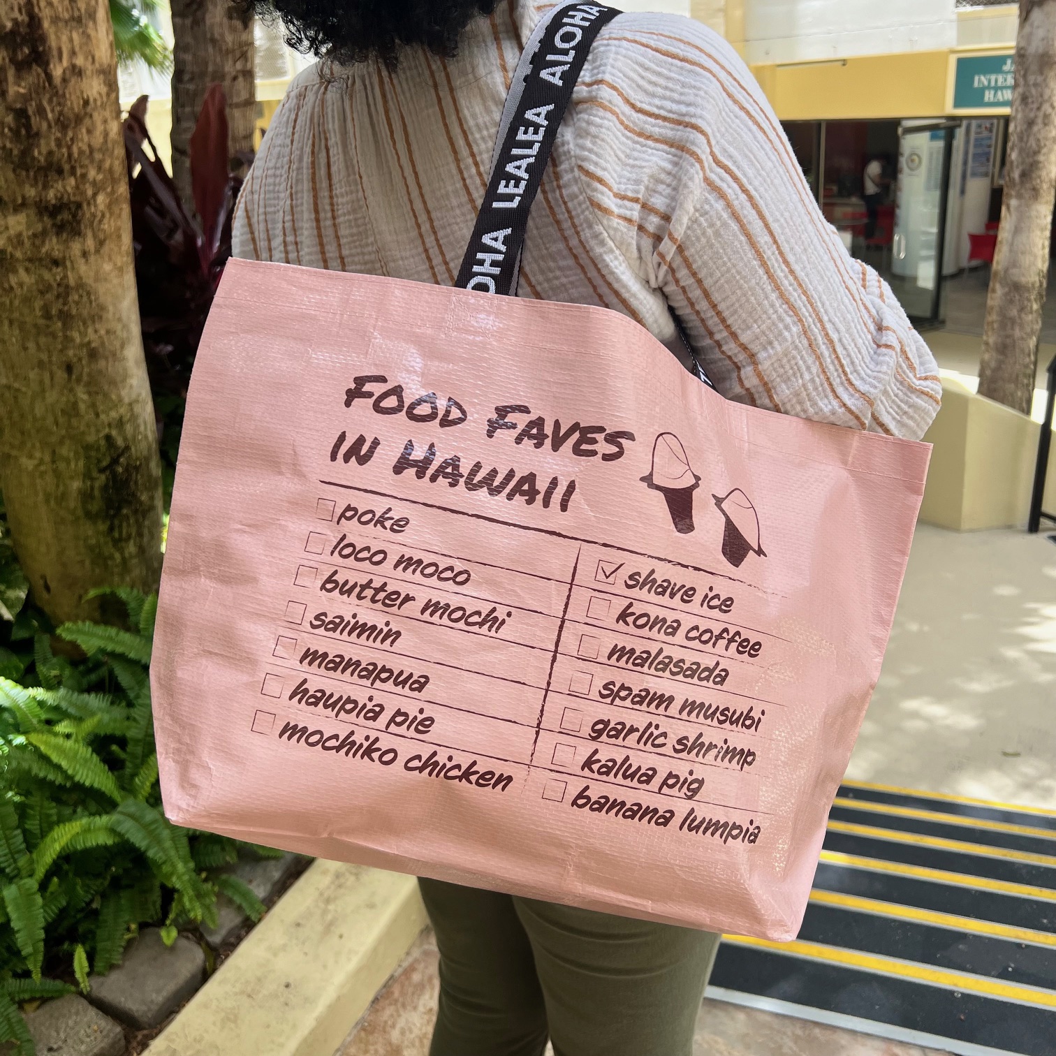 LeaLea限定】ハワイアンフードエコバッグ :: ハワイ :: ハワイ・グアム