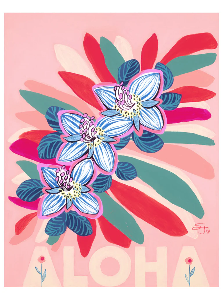 ハワイ】Suzanne Jennerich スザンヌ・ジェネリック プリントアート