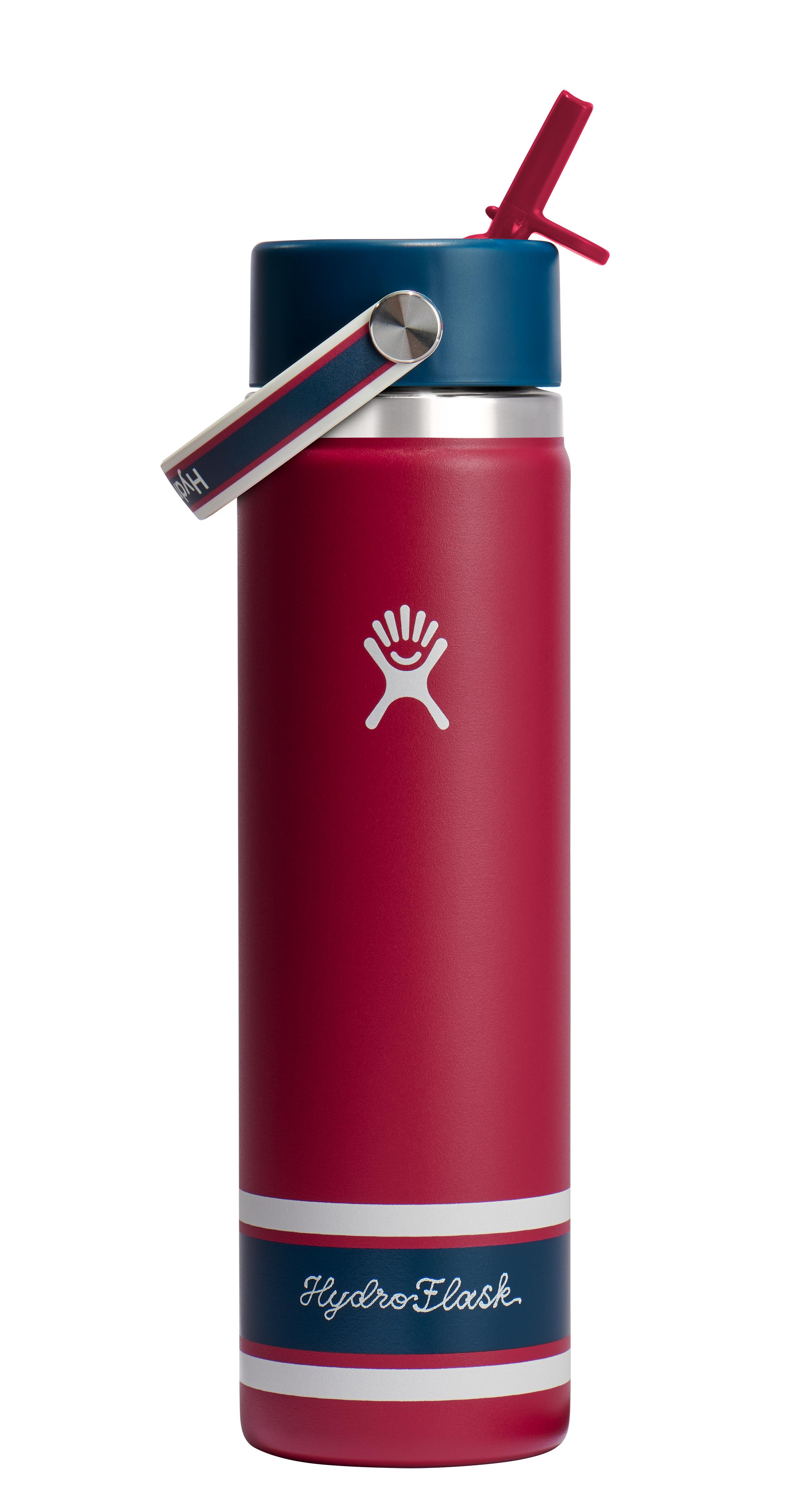 ハイドロフラスク 限定 24oz Campus Ivoryストロー付水筒 ハイドロフラスク 限定 24oz Campus Ivoryストロー付水筒 ハイドロ