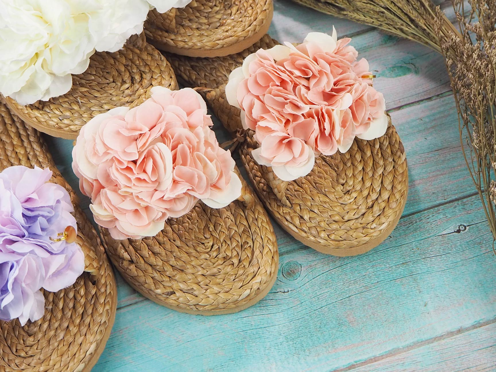 ◻️美品◻️ ジミーチュウ　ピンク フラワーモチーフ装飾 オープントゥ　サンダル ◻️美品◻️ ジミーチュウ ピンク フラワーモチーフ装飾