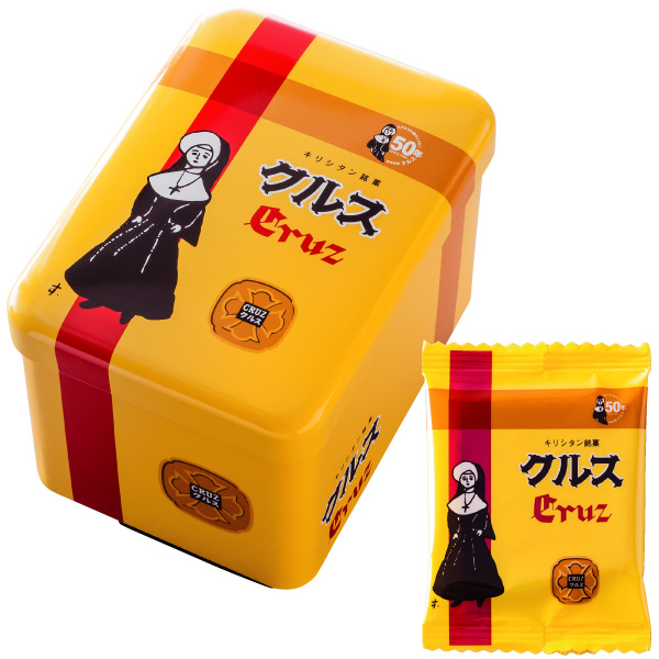 長崎 クルス10枚入 2缶+1箱セット