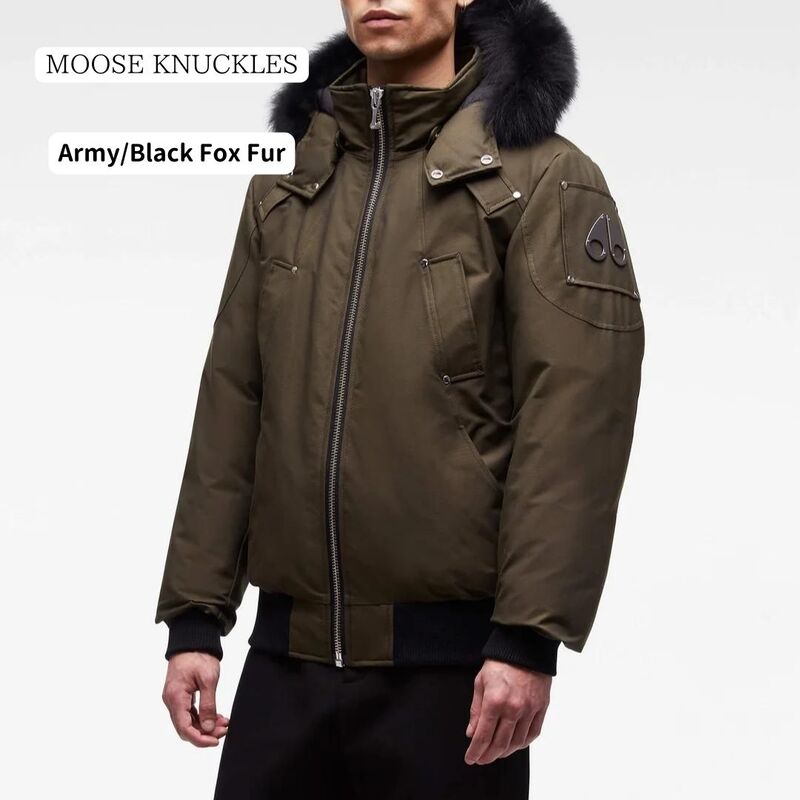 【MOOSE KNUCKLES】セント フラブリー ボンバー ジャケット カナダ ムースナックルズ(Moose Knuckles) ORIGINAL BALLISTIC